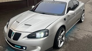 Ocean Blue Chameleon Tint on my Grand Prix GXP  full removal  installation [upl. by Frazer]