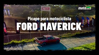 Picape Ideal para Motociclistas  Ford Maverick no Festival Interlagos 2024 [upl. by Wilona]