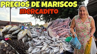 PRECIOS de MARISCOS en El Salvador Mercadito de pescados 🦐🦞🐠 frescos [upl. by Firahs]