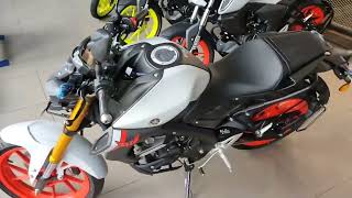 2025 YAMAHA MT15 V2 ICE FLUO VERMILLION  mt 15  bikerqueen12 automobile [upl. by Zilada]