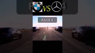 Bmw vs Benz car race 👑 round 4 😍 bmw benz viralshorts trending [upl. by Analim]