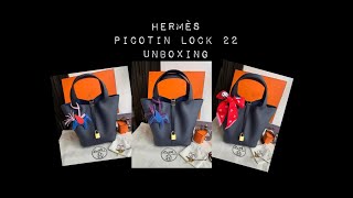 Hermès Picotin Lock 22 Unboxing [upl. by Freberg385]