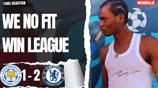 LEICESTER CITY 1  2 CHELSEA  CHELSEA FAN REACTION  PREMIER LEAGUE HIGHLIGHTS 20242025 chelsea [upl. by Corby]