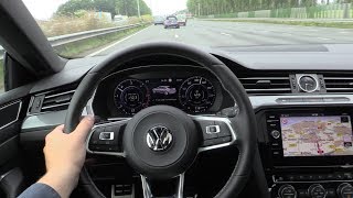 Volkswagen Arteon R Line 2020  Test Drive [upl. by Illah]