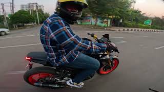 Raw KTM RC390 Pure sound  ECU flash  Powertronic V4  Quickshifter  R15 guys [upl. by Enajyram]