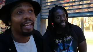 Charles Hamilton x Osyris Antham street cypher BROOKLYN 2019 [upl. by Kopp]