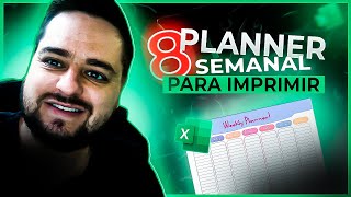 PLANNER SEMANAL para IMPRIMIR 8 Modelos GRATUITOS [upl. by Jaquelin317]