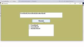 c tutorial for beginners How to send data from Multiline textBox to checkedListbox in C [upl. by Lladnyk]