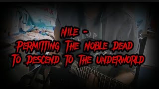 하아 피킹 진짜 Hell 같다 Nile  Permitting The Noble Dead To Descend To The Underworld 살짝쳐봄 [upl. by Lederer]