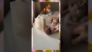 candle candlecraft artist handcraft handmade ytshorts [upl. by Bartel]