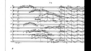 Iannis Xenakis  A lile de Goree w score for harpsichord and ensemble 1986 [upl. by Gery766]