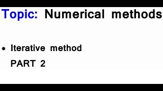 ASALevel Maths Numerical methods  Iterative method PART 2 [upl. by Ettevahs270]