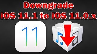 How to Downgrade iOS 1111  111 to 1103  1102  1101 on iPhone iPod touch amp iPad [upl. by Obbard]