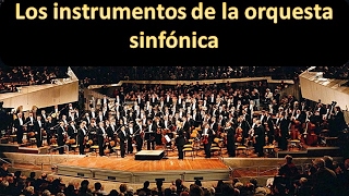 🎻🎷Los instrumentos de la orquesta sinfónica Ejemplos de sonidos🎺🎻 [upl. by Boote]