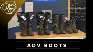 Offroad Adventure Boots selecting the best ADV boot for you [upl. by Grochow]