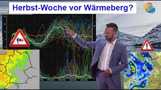 Diese Woche wird herbstlich dann kommt ein kurzer Wärmeberg Wettervorhersage 300906102024 [upl. by Ahsak]