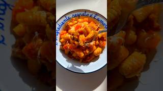 Autumn Cavatelli with Nduja dinnertonight pastadinner fallrecipes pastatime homecookedmeal [upl. by Weissman]