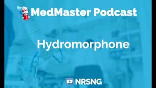 Hydromorphone Nursing Considerations Side Effects and Mechanism of Action Pharmacology for Nurses [upl. by Hebe437]