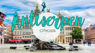 Antwerpen bezoeken Reisgids met wandeling Antwerpen  citygids [upl. by Nyvets]