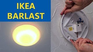 Ikea Barlast light installation [upl. by Dann]