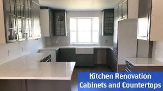 Building a New Kitchen Part 7 Cabinets and Countertops [upl. by Jairia]