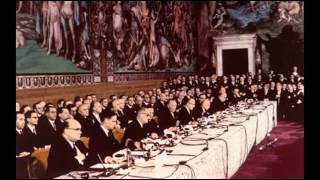 25th March 1957 Treaty of Rome establishes the EEC [upl. by Siddon]