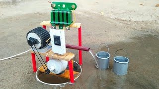 Motor Mini Well Water Pump Electric Transformer [upl. by Allsun]