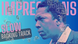 Impressions Backing Track [upl. by Haldan]