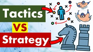 Differences between Tactics and Strategy [upl. by Burta]