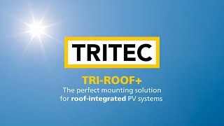 TRITEC PV insertion system TRIROOF for inroof [upl. by Orazio708]