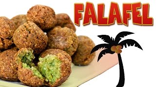 HOW TO MAKE FALAFEL BAKED  VEGAN FRIENDLY [upl. by Olleina]