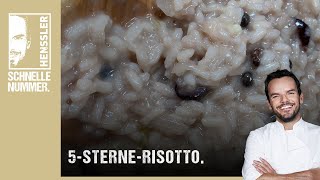 Schnelles 5SterneRisotto Rezept von Steffen Henssler [upl. by Aneladdam]