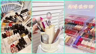 Huge Shoes Organization 🎀  Makeup And stationary desk Organizing✨ [upl. by Etnelav]