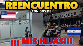 ¡El Abrazo más esperado Mi reencuentro con mis hijas después de un año El Salvador nos une [upl. by Erde148]