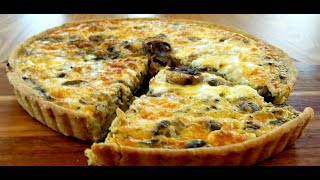 Recette de Quiche aux Champignons [upl. by Anaert]