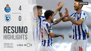 Highlights  Resumo FC Porto 40 Belenenses SAD Liga 2021 34 [upl. by Manvel552]