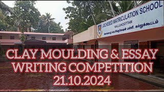 JOCHEBED MATRICULATION SCHOOL  KALLUKOOTTAM CLAY MOULDING amp ESSAY WRITING COMPETITION  21102024 [upl. by Joshi]