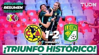 RESUMEN Y GOLES LA NOCHE DE LICHA  CHIVAS FEMENIL VS LEÓN  APERTURA 2023 [upl. by Sueddaht]