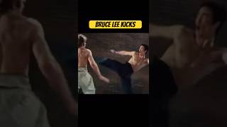 Bruce Lee kick tribute  Bruce Lee amazing kick 🥋🦵⚡️ martialarts kick viralshorts [upl. by Odrarej]