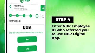 How to registersign up on NBP Digital App [upl. by Ara]