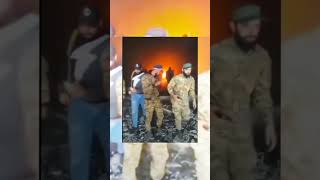 Syrian Rebels set Bashar Assads fathers Tomb on fire in QARDAHA [upl. by Irrab703]