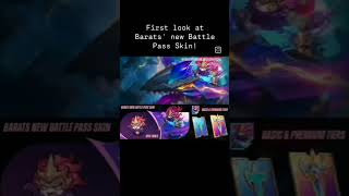 First look at Barats new Battle Pass Skin mlbbstore gahoridiasstore [upl. by Ariak990]