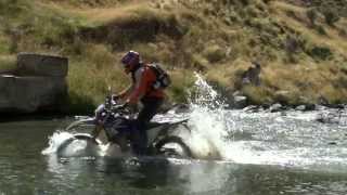 Dirt bike  High Country Trail New Zealand [upl. by Nenerb]