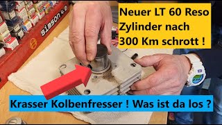 Kolbenfresser Simson LT60 Reso Zylinder nach nur 300 Km [upl. by Camile916]