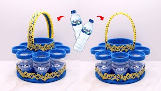 Ide Kreatif Wadah Serbaguna Multifungsi dari Botol Plastik Bekas AQUA [upl. by Aisatana]