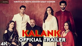 Kalank Trailer out now  Varun alia Aditya Sonakshi Madhuri Sanjay Kalank Trailer [upl. by Red]