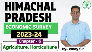 Himachal Pradesh Economic Survey 202324  Chapter 6  Agriculture and Horticulture [upl. by Blount218]