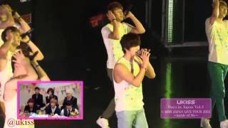 UKISS MAN MAN HA NI CUT  DVD DAYS IN JAPAN VOL 3 [upl. by Alhahs]