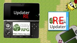 3DS HOMEBREWEasyRPG Updater RE  Showcase [upl. by Ahcrop]