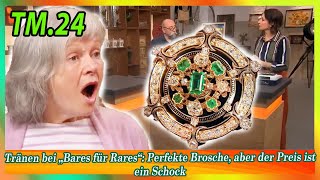 Tränen bei „Bares für Rares“ Perfekte Brosche aber der Preis ist ein Schock [upl. by Acinorev]